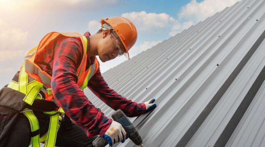 Professional metal roof installation in Belmont, CA
